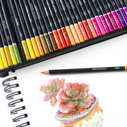 120 Colors Professional Oil Color Pencils Set Sketch Pencil Non-Toxic Wood Soft Bright Color Pencil Artist Paint School Supplies
