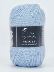 YUYOYE 100% Cashmere Yarn Hand-Knitting Wool Yarn 4-Ply Luxury Warm Yarn Crochet Soft Thread DIY Handcraft Handmade Wool Line
