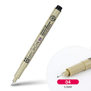 1Pc Pigma Micron Porous Point Pen Soft Brush Drawing Pen Liner Fineliner Sketch Needle Pen 005 01 02 03 04 05 08 1.0 Art Markers