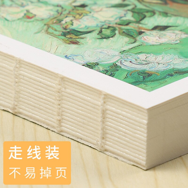 120 Sheets Thicken Beige Paper Sketch Book Student Art Painting Drawing Watercolor Book Graffiti Sketchbook School Stationery