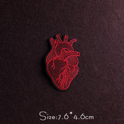 Punk Diy Embroidery Patches For Clothing Iron On Letter Embroidered Patches For Clothes Stripe Stickers For Shirt Jacket Badges