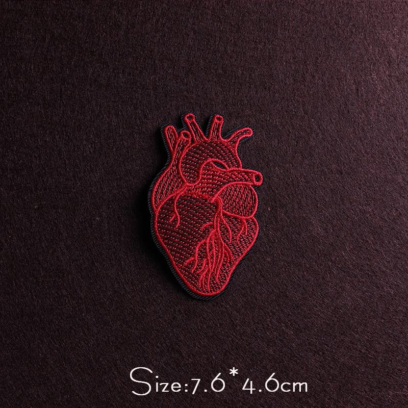 Punk Diy Embroidery Patches For Clothing Iron On Letter Embroidered Patches For Clothes Stripe Stickers For Shirt Jacket Badges