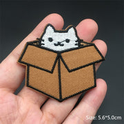 Cartoon Badges Clothes Embroidery Patch Applique Diy Sewing Decorative Ironing Patches For T-Shirt Stripes Clothing Stickers