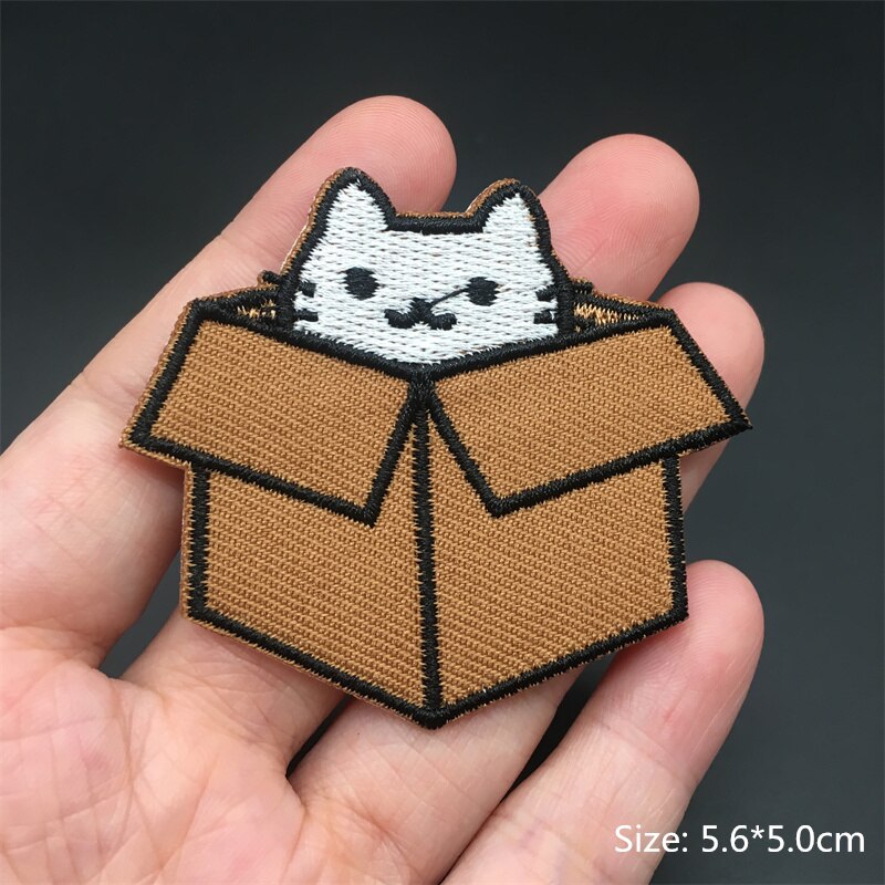 Cartoon Badges Clothes Embroidery Patch Applique Diy Sewing Decorative Ironing Patches For T-Shirt Stripes Clothing Stickers