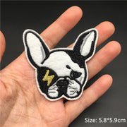 Cartoon Badges Clothes Embroidery Patch Applique Diy Sewing Decorative Ironing Patches For T-Shirt Stripes Clothing Stickers
