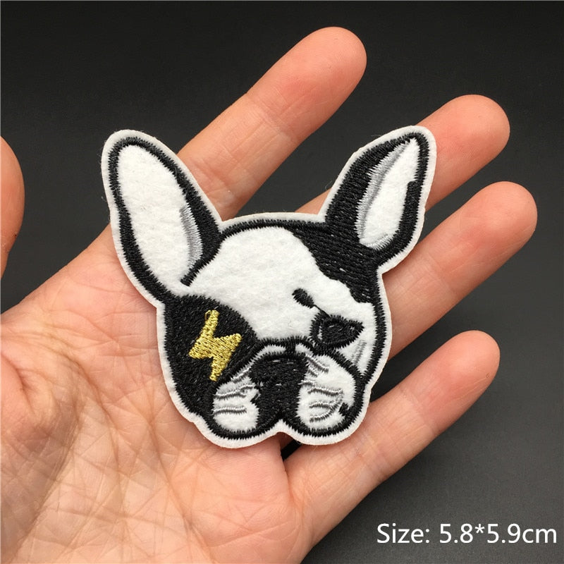 Cartoon Badges Clothes Embroidery Patch Applique Diy Sewing Decorative Ironing Patches For T-Shirt Stripes Clothing Stickers