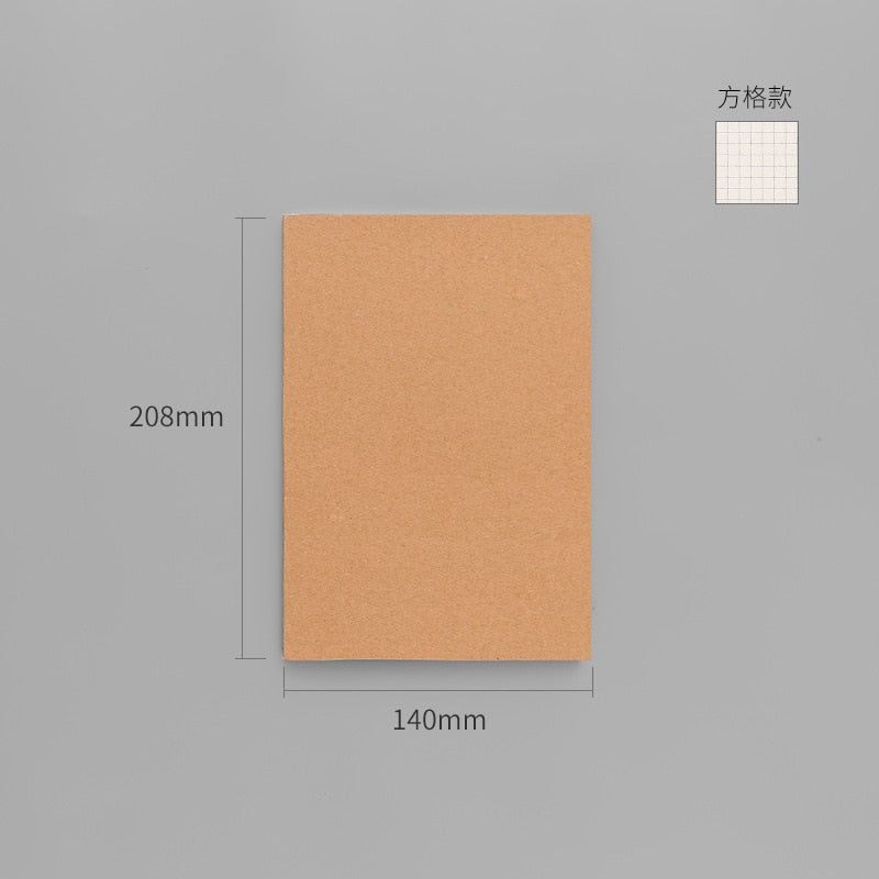 Kinbor 40Inner Sheet Sketch Book Happiness Notebooks Students Kawaii Gift Stationer Book Planner Agenda Cute Diary School