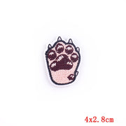 Prajna Hippie Unicorn Patches Embroidered Patches For Clothing DIY Magic Rainbow Stripes Iron On Patches For Kids Cloth Applique