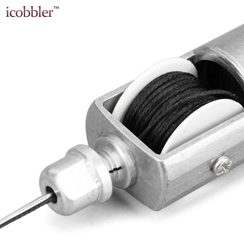 Leathercraft Sewing Stitching Awl Needle Tool Kit Handwork DIY Leather Shoe Repair Purses Wallets Clothes Craft Supplies Thread