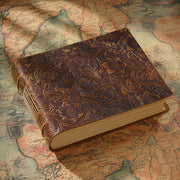 High quality vintage Handmade notebook Original Sketch organizer Retro Leather Notepad environmental paper Creative Notebook