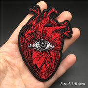 Cartoon Badges Clothes Embroidery Patch Applique Diy Sewing Decorative Ironing Patches For T-Shirt Stripes Clothing Stickers