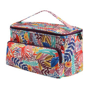 2020 Yarn Storage Bag With Maple Leaves Knitting Tote Bag Orange Square Bag for Thread Wool Yarn Crochet Hooks Knitting Needles