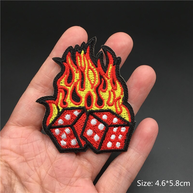 Cartoon Badges Clothes Embroidery Patch Applique Diy Sewing Decorative Ironing Patches For T-Shirt Stripes Clothing Stickers