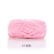 100g 80M Chenille Velvet Knitting Yarn Wool Thick Warm Crochet Knitting Yarns Cotton Baby Woolen DIY hand-knitted Sweater