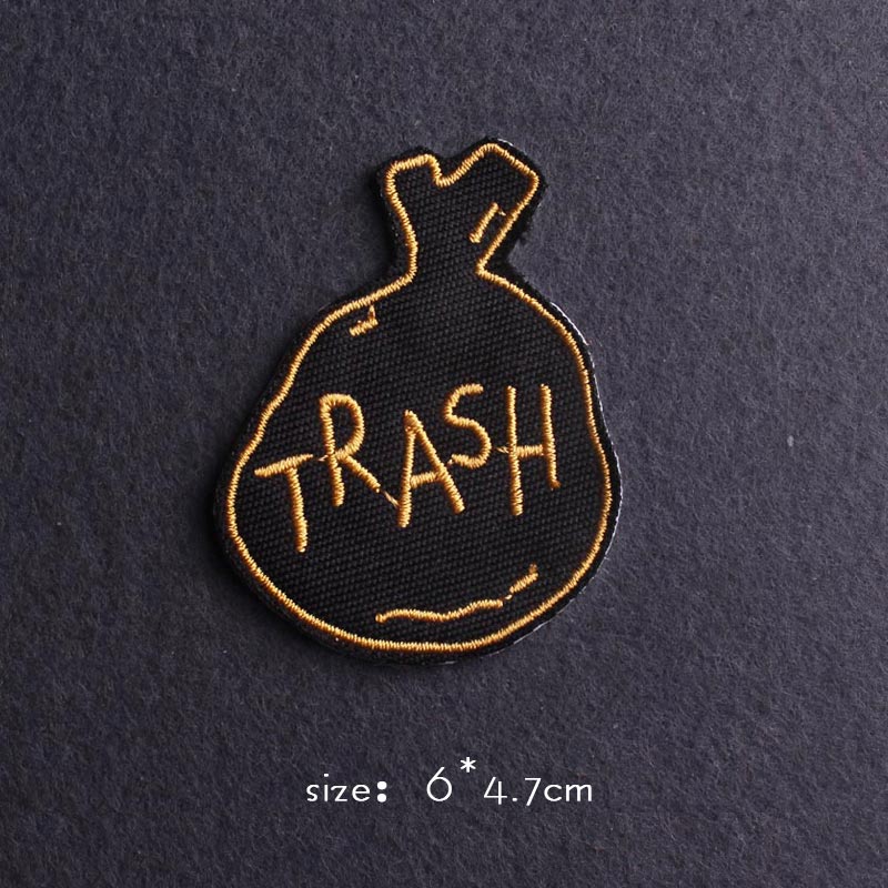 Van Gogh Patch Iron On Patches For Clothing Thermoadhesive Patches On Clothes Japan Anime/Fusible Patch Embroidery Sticker Badge