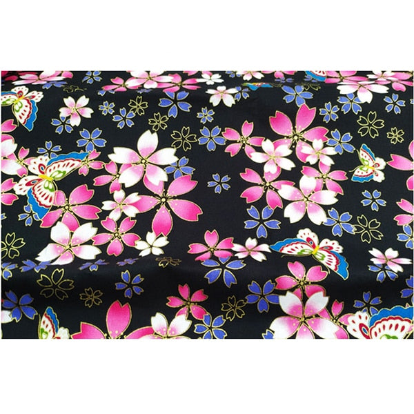 DIY 35x50CM Multicolor Japan Zephyr Pattern Cotton Pur-cut Patchwork Japanese Fabric Sewing Quilting Crafts for Handmade
