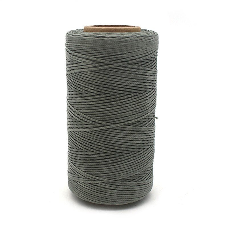 Leather Craft 260m 1mm Leather Sewing Waxed Thread Chisel Awl Upholstery Shoes Luggage Tools 20 Colors