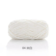 100g 80M Chenille Velvet Knitting Yarn Wool Thick Warm Crochet Knitting Yarns Cotton Baby Woolen DIY hand-knitted Sweater