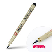 1Pc Pigma Micron Porous Point Pen Soft Brush Drawing Pen Liner Fineliner Sketch Needle Pen 005 01 02 03 04 05 08 1.0 Art Markers