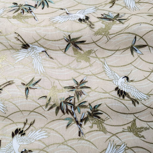 DIY 35x50CM Multicolor Japan Zephyr Pattern Cotton Pur-cut Patchwork Japanese Fabric Sewing Quilting Crafts for Handmade