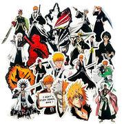 50Pcs Japanese Classic Animation BLEACH Stickers For Refrigerator Suitcase Diary Book Scrapbook Waterproof Graffiti Sticker