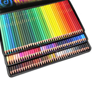 Brutfuner 72/120/180/260 Square Barrels Colored Pencils for Adult Artists for Coloring Books Drawing Sketching Artist Students