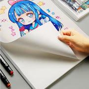 A4/A5 Proffessional Marker paper Sketch Painting Marker Paper For Drawing Marker Pen Book Artist Supplies