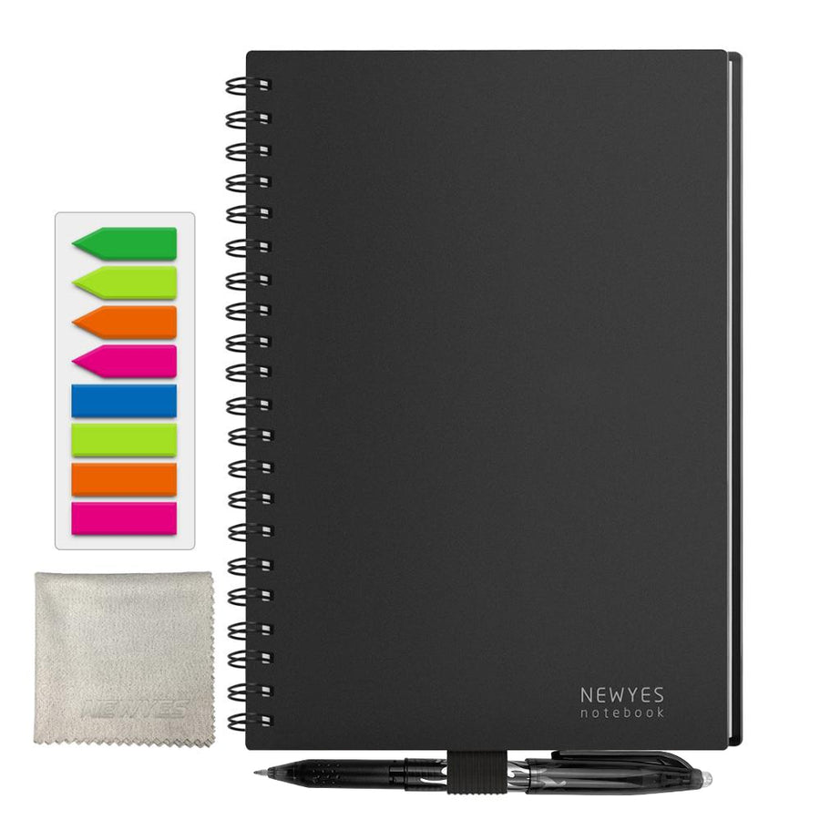 A5 Smart Reusable Notebook Erasable Wirebound Notebook Cloud Storage App Paperless Waterproof Hardcover Diary Book Gifts