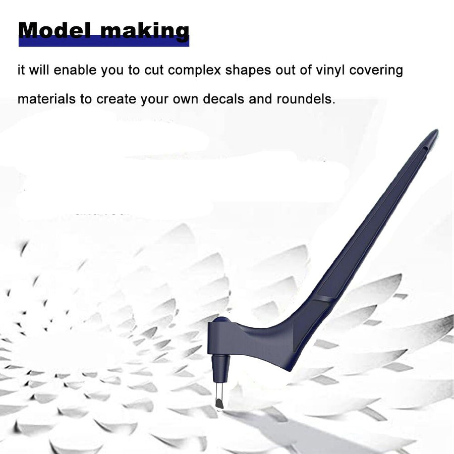 Craft Cutting Tools with 360-degree Rotating Blade Stainless Steel Art Carving