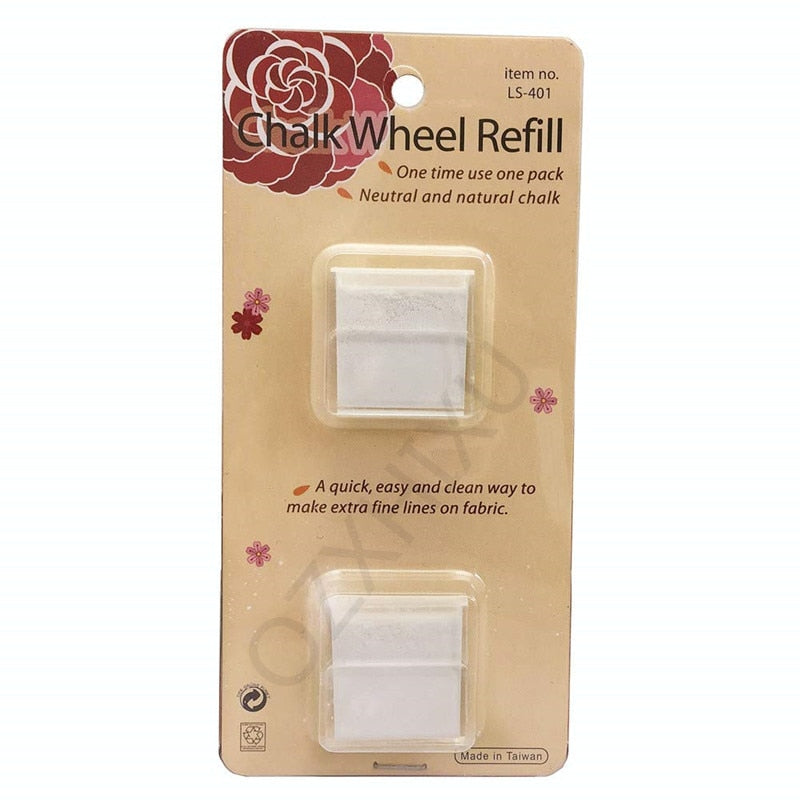 1pc Chalk Wheel Fabric Marker Tailor&#39;s Chalk DIY Sewing Parts Tools 5BB5563