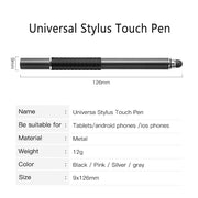Universal 2 In 1 Stylus Pen for Phone Tablet Touch Pen Drawing Capacitive Screen Caneta Pencil For Smartphone Smart Android Pens