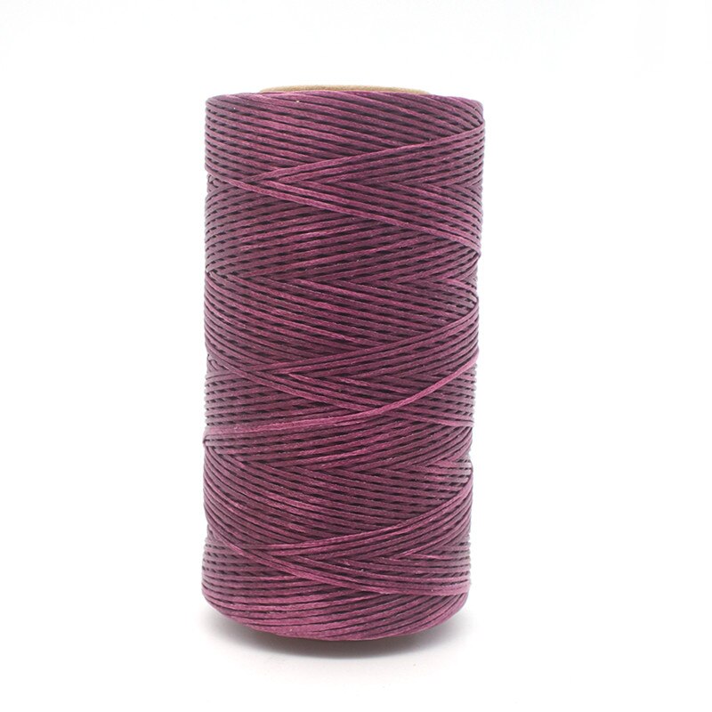 Leather Craft 260m 1mm Leather Sewing Waxed Thread Chisel Awl Upholstery Shoes Luggage Tools 20 Colors