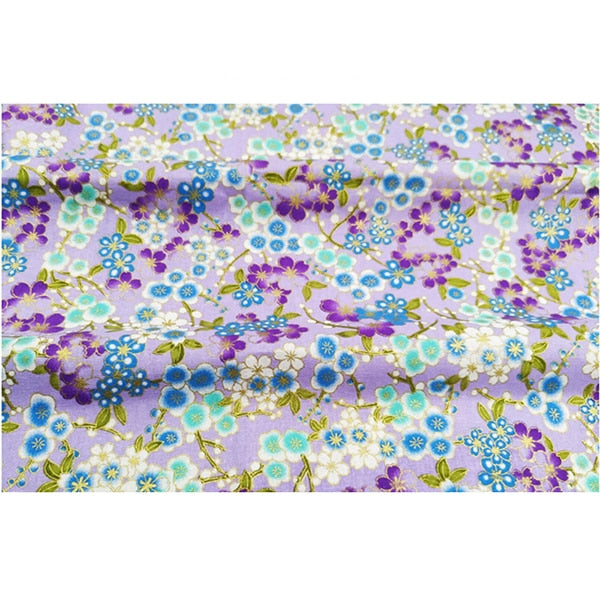 DIY 35x50CM Multicolor Japan Zephyr Pattern Cotton Pur-cut Patchwork Japanese Fabric Sewing Quilting Crafts for Handmade