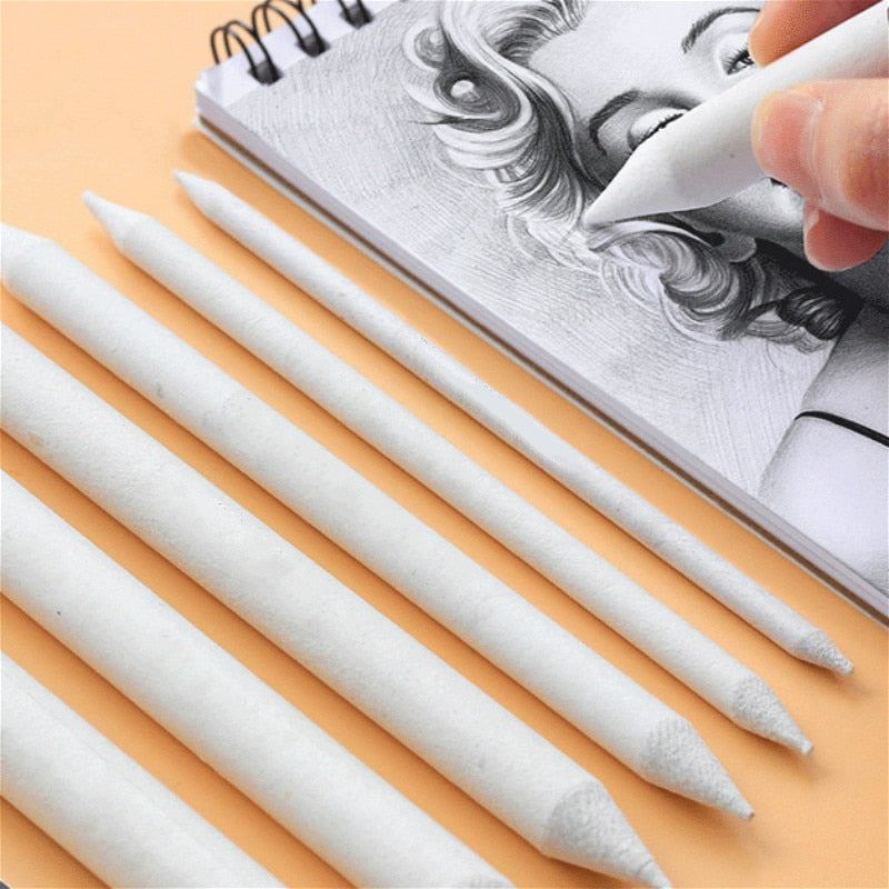 KDD Double Head Durable Art Drawing Tool Pastel New Blending Smudge Tortillon Material Escolar Sketching Paper Pencil