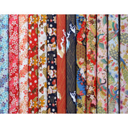 DIY 35x50CM Multicolor Japan Zephyr Pattern Cotton Pur-cut Patchwork Japanese Fabric Sewing Quilting Crafts for Handmade