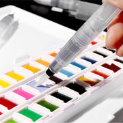 SeamiArt 6PCS Portable Paint Brush Water Color Brush Pencil Soft Watercolor Brush Pen for Beginner Painting Drawing Art Supplies