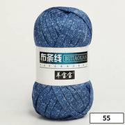 1pc 100g Thick Yarn Soft Colored Cloth Yarn for Hand Knitting Woven Bag Carpet DIY Hand-knitted Material