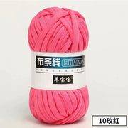 1pc 100g Thick Yarn Soft Colored Cloth Yarn for Hand Knitting Woven Bag Carpet DIY Hand-knitted Material