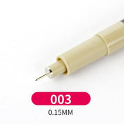 1 Piece Pigment Liner Pigma Pen Fine Line Sketching Markers Different Tip Black Fineliner StylographsDrawing Pens Copic Supplier