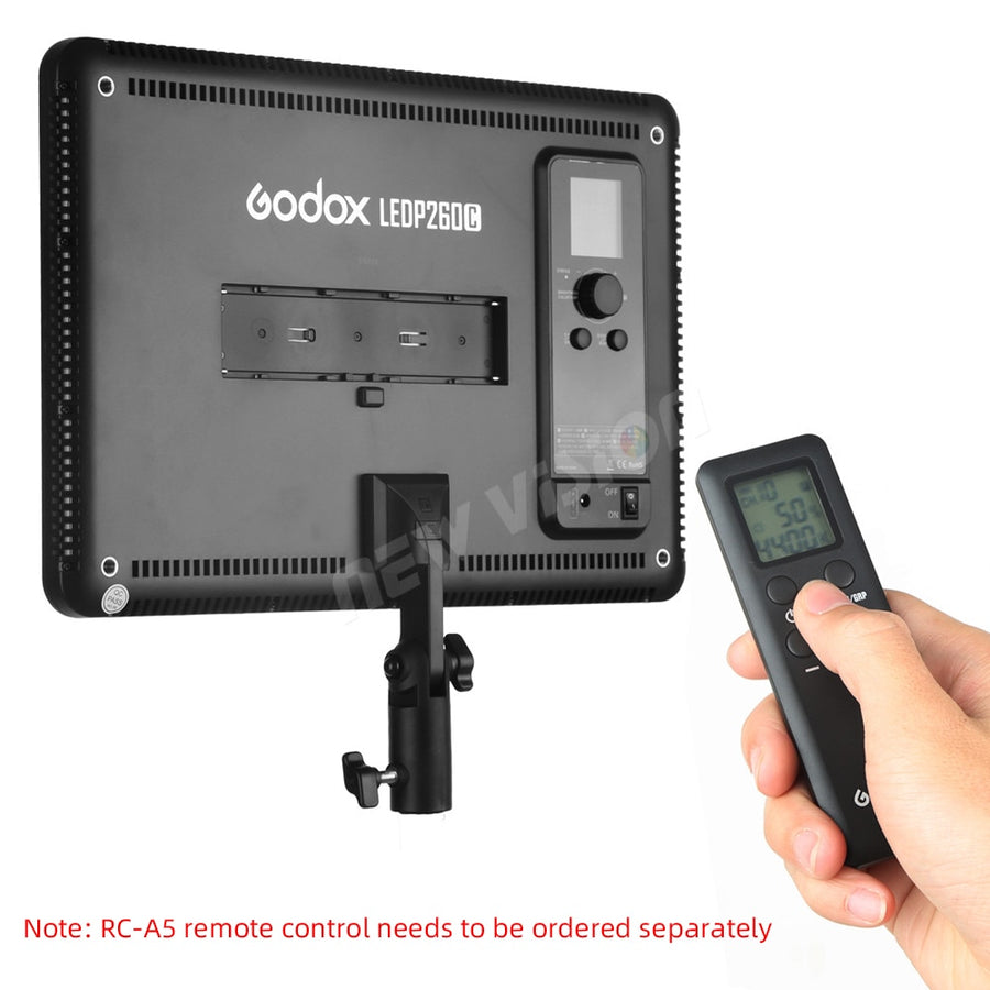 GODOX LEDP260C Ultra-thin 30W 3300-5600k LED Video Light Panel Lamp for Digital DSLR Camera Studio Photography