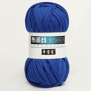 1pc 100g Thick Yarn Soft Colored Cloth Yarn for Hand Knitting Woven Bag Carpet DIY Hand-knitted Material