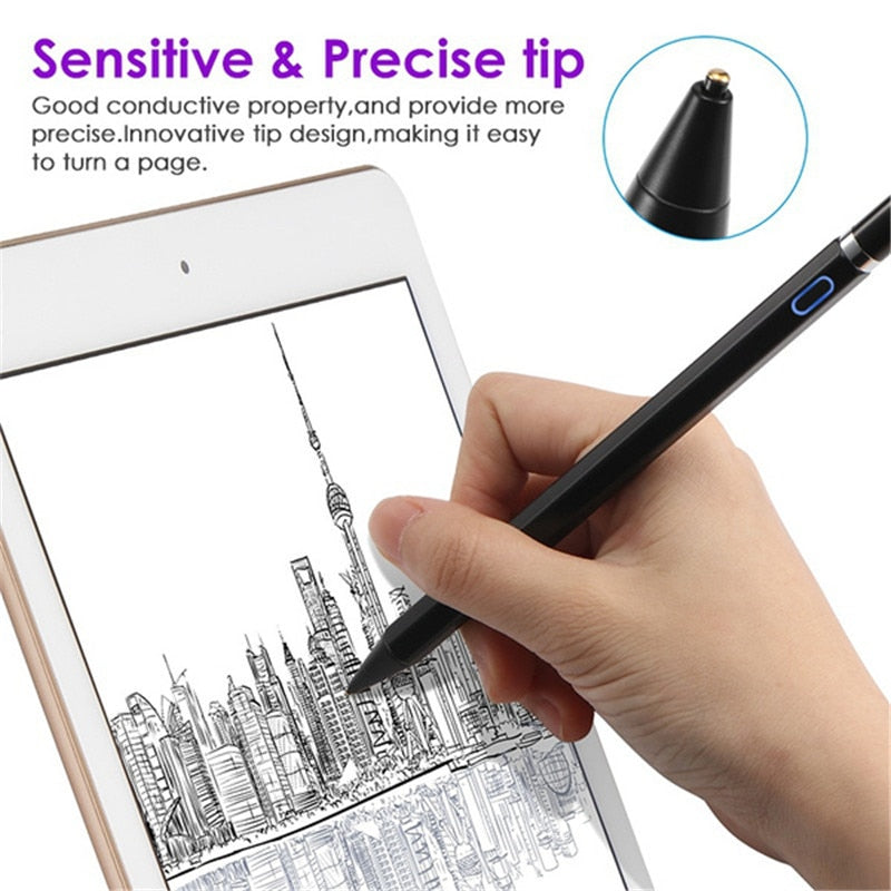 Universal Stylus 4 In 1 Touch Screen Pen Drawing Tablet Phone Capacitive Pen for Android IPhone IPad