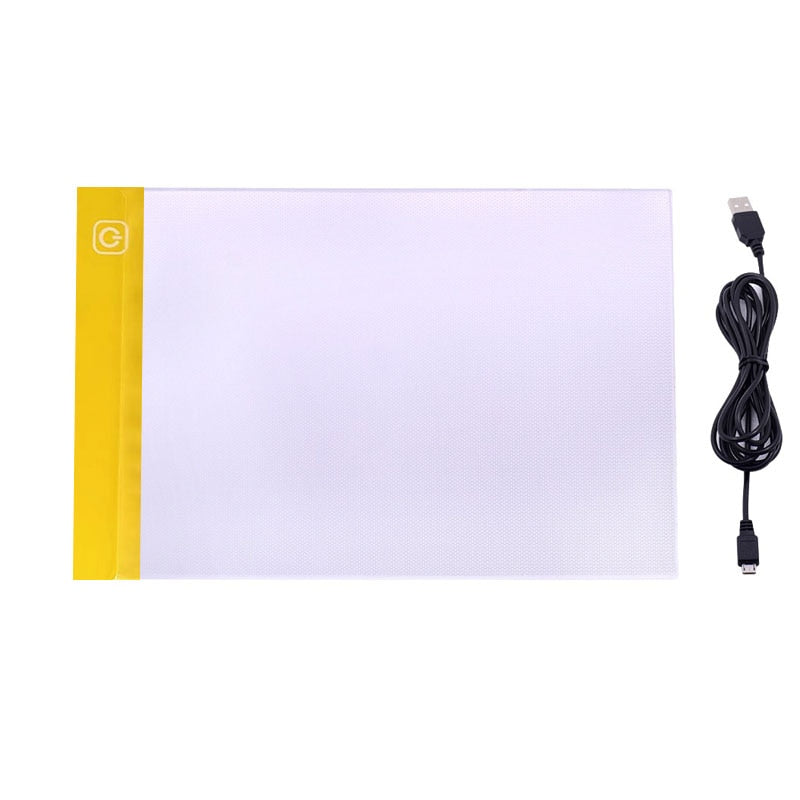 Led Drawing Copy Board Kids Toys to Draw 3 Level Dimmable Writing Tablet Creation for Children Educational Games Light Note Boar