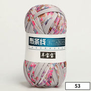 1pc 100g Thick Yarn Soft Colored Cloth Yarn for Hand Knitting Woven Bag Carpet DIY Hand-knitted Material