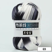 1pc 100g Thick Yarn Soft Colored Cloth Yarn for Hand Knitting Woven Bag Carpet DIY Hand-knitted Material