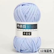 1pc 100g Thick Yarn Soft Colored Cloth Yarn for Hand Knitting Woven Bag Carpet DIY Hand-knitted Material