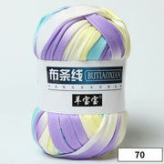 1pc 100g Thick Yarn Soft Colored Cloth Yarn for Hand Knitting Woven Bag Carpet DIY Hand-knitted Material
