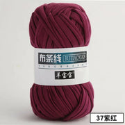 1pc 100g Thick Yarn Soft Colored Cloth Yarn for Hand Knitting Woven Bag Carpet DIY Hand-knitted Material