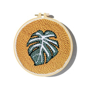 Punch Needle Embroidery Kit with Yarn for Beginners Easy Embroidery DIY Needlework Wool Work Home Decor Custom Embroidery