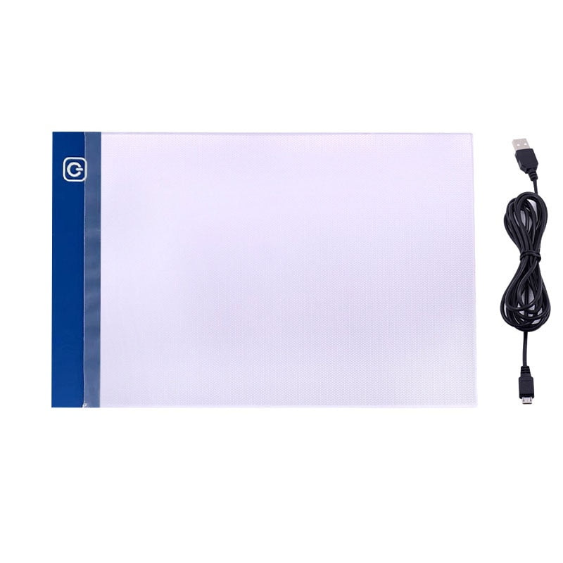 Led Drawing Copy Board Kids Toys to Draw 3 Level Dimmable Writing Tablet Creation for Children Educational Games Light Note Boar